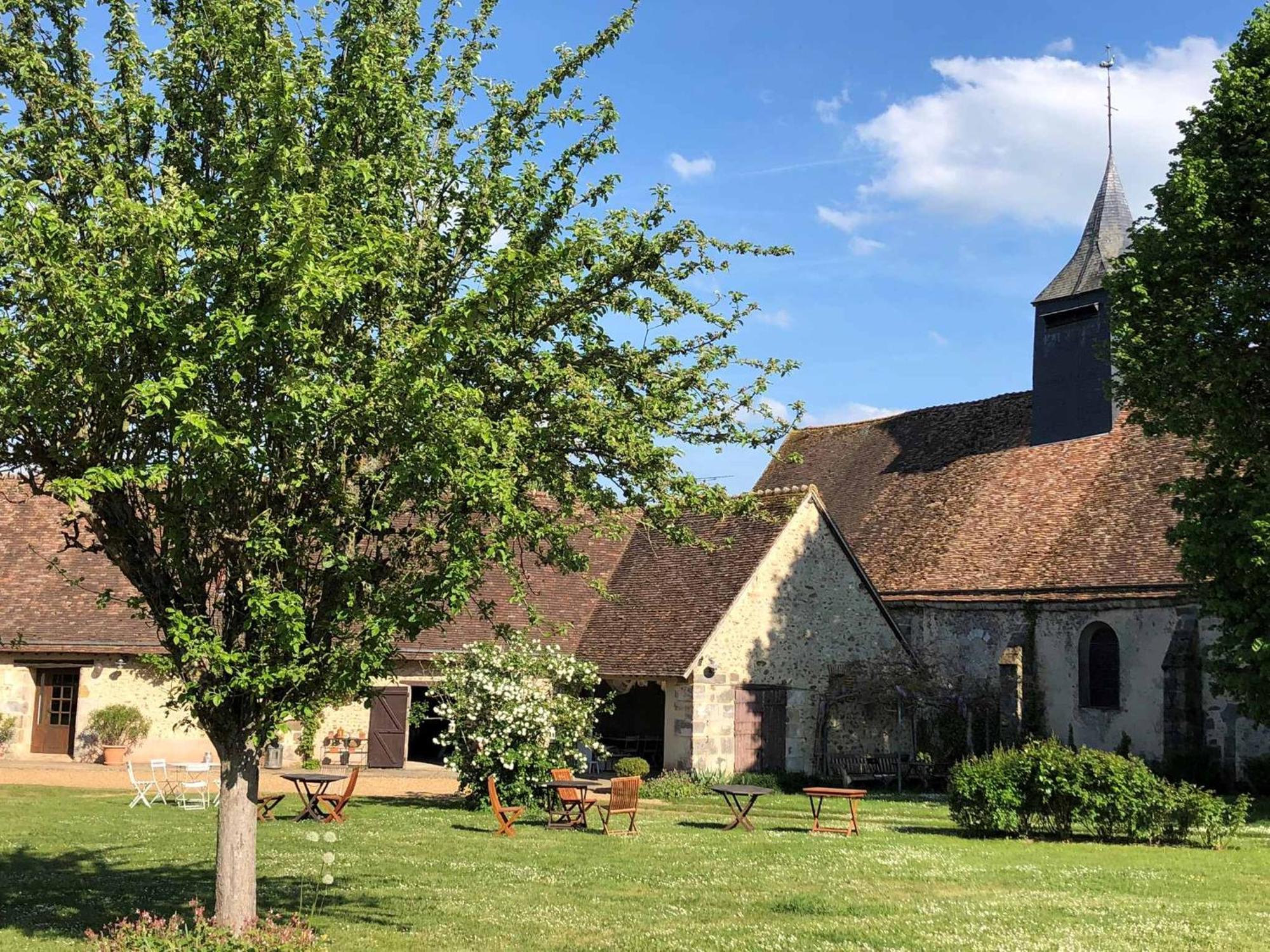 La Ferme Au Colombier Bed and Breakfast Neron Eksteriør billede