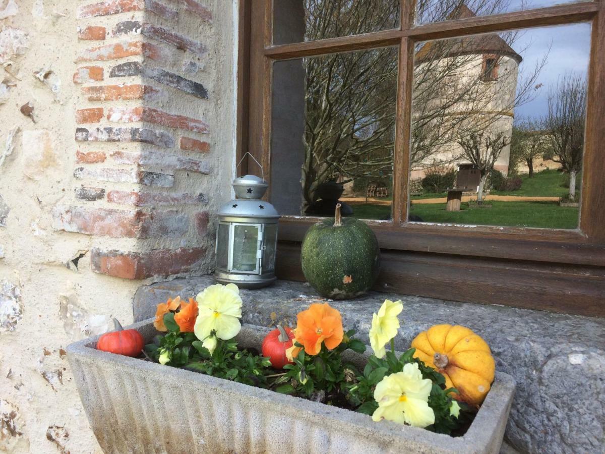 La Ferme Au Colombier Bed and Breakfast Neron Eksteriør billede